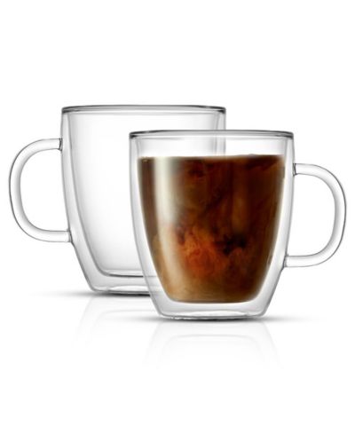 Кофейные кружки JoyJolt Savor Double Wall, набор из 2 шт