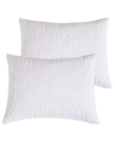 Levtex Home Sherbourne Quilted Stitch 2-Pc. Sham Set, King
