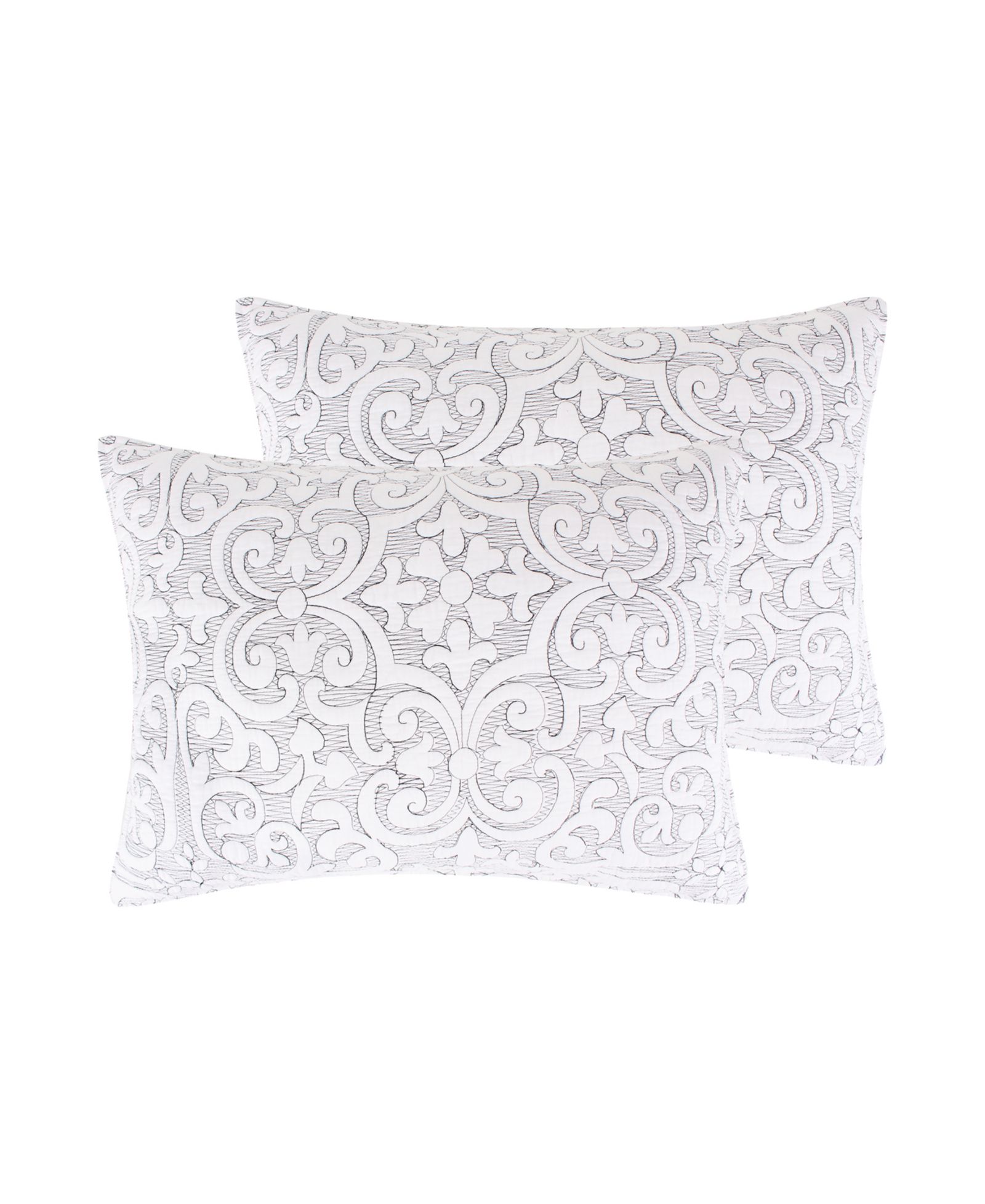 Levtex Home Sherbourne Quilted Stitch 2-Pc. Sham Set, King