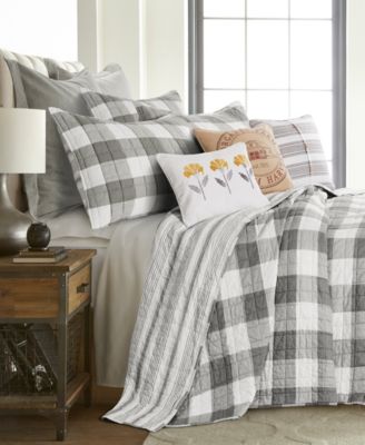 Levtex Home Camden Buffalo Check 3-Pc. Bedspread Set, Queen