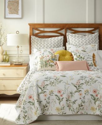 Levtex Home Viviana Watercolor Floral 3-Pc. Quilt Set, King