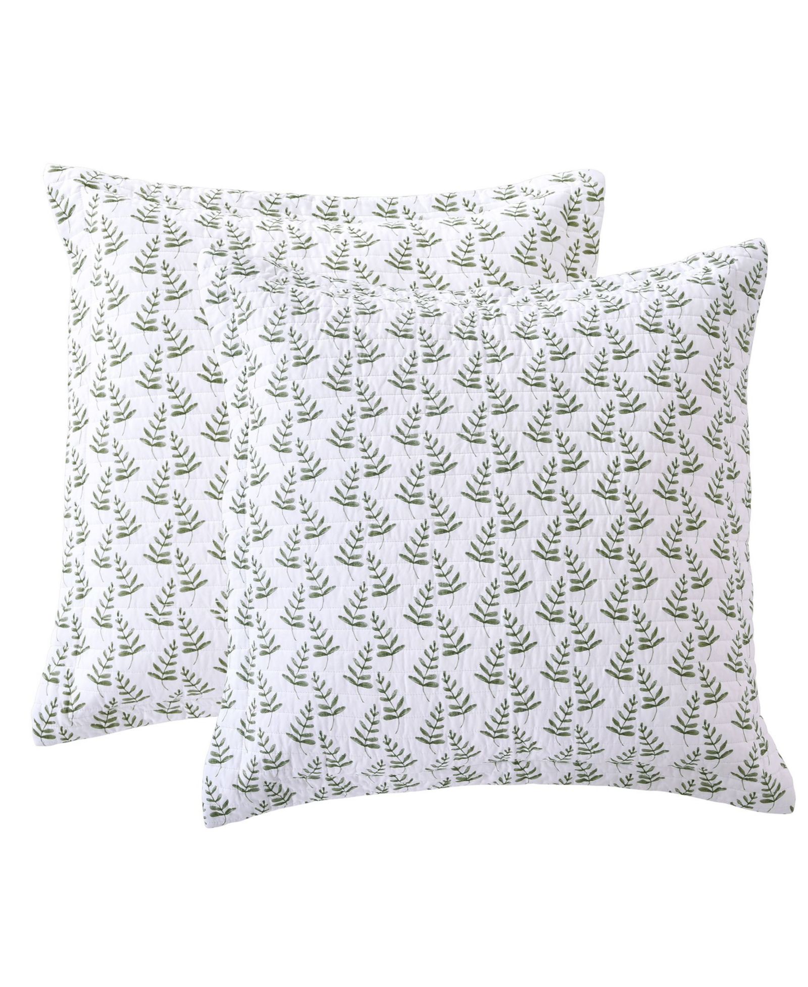 Levtex Home комплект наволочек European Viviana Tossed Fern, 2 шт.