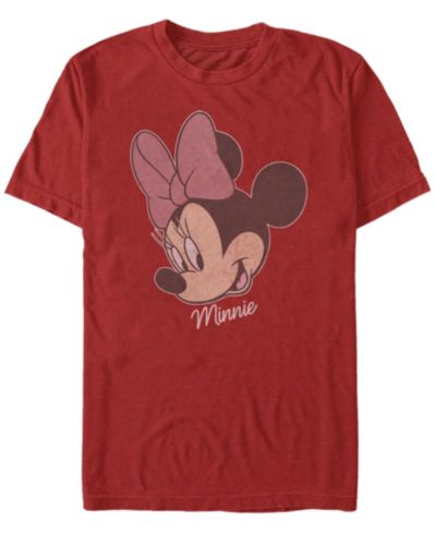 Fifth Sun Men's Minnie Big Face Short Sleeve Crew T-shirt