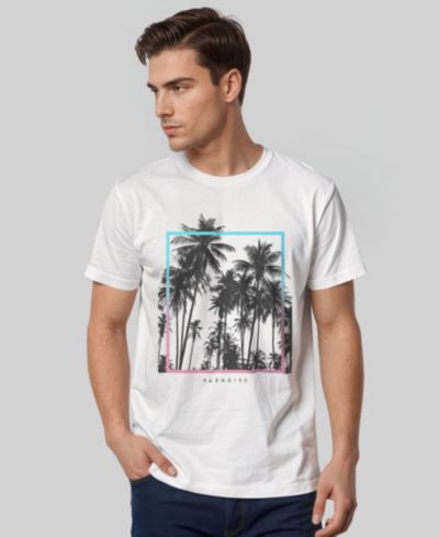 Fifth Sun Мужская футболка Paradise Palms с коротким рукавом
