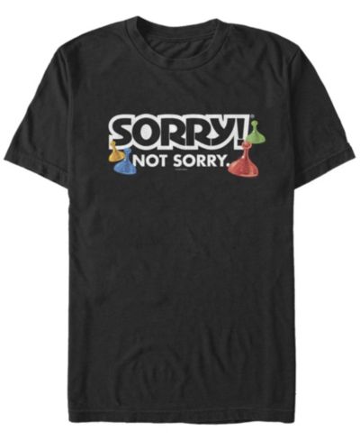 Fifth Sun Мужская футболка «Sorry Not Sorry», с коротким рукавом