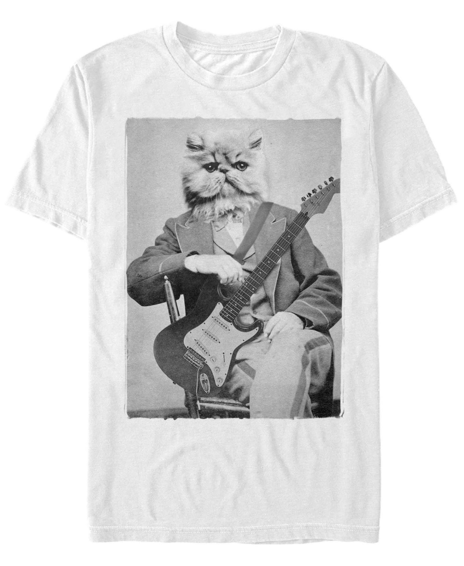 Fifth Sun Men's Cat Levine Short Sleeve Crew T-shirt