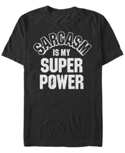 Мужская футболка Fifth Sun Sarcasm Powers, с коротким рукавом