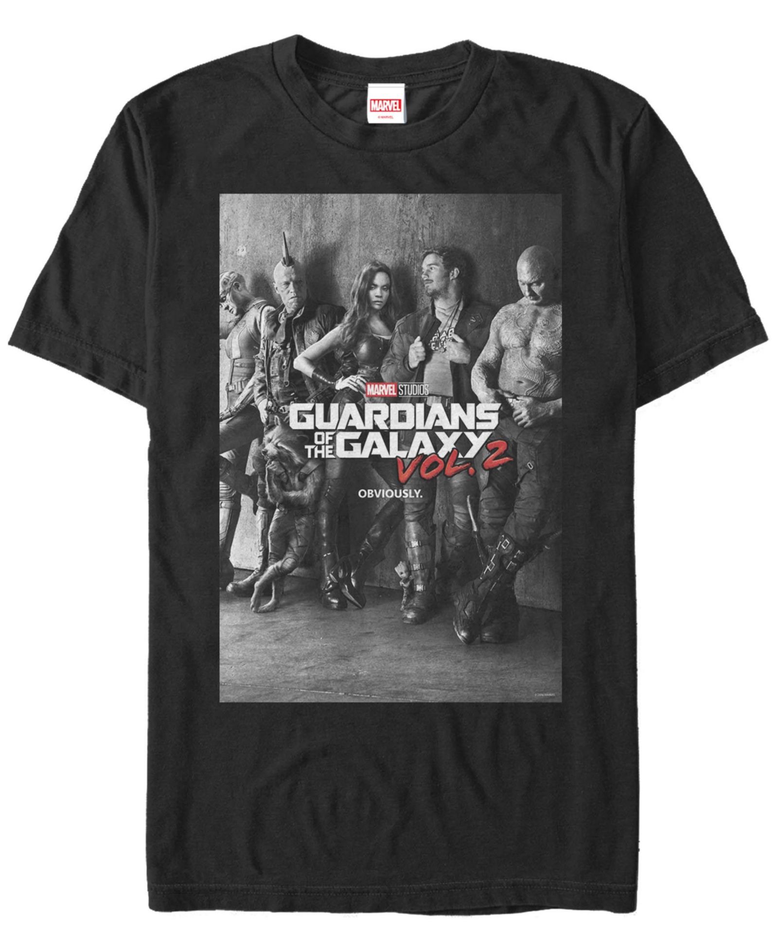 Fifth Sun Men's Guardians 2 Group Short Sleeve Crew T-shirt