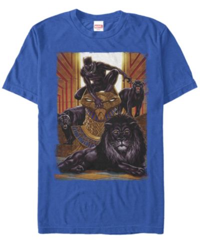 Fifth Sun Мужская футболка King Panther с коротким рукавом