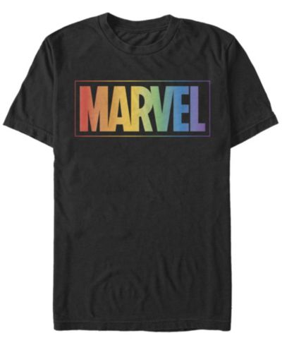 Мужская футболка Fifth Sun Men's Rainbow Marvel Short Sleeve Crew