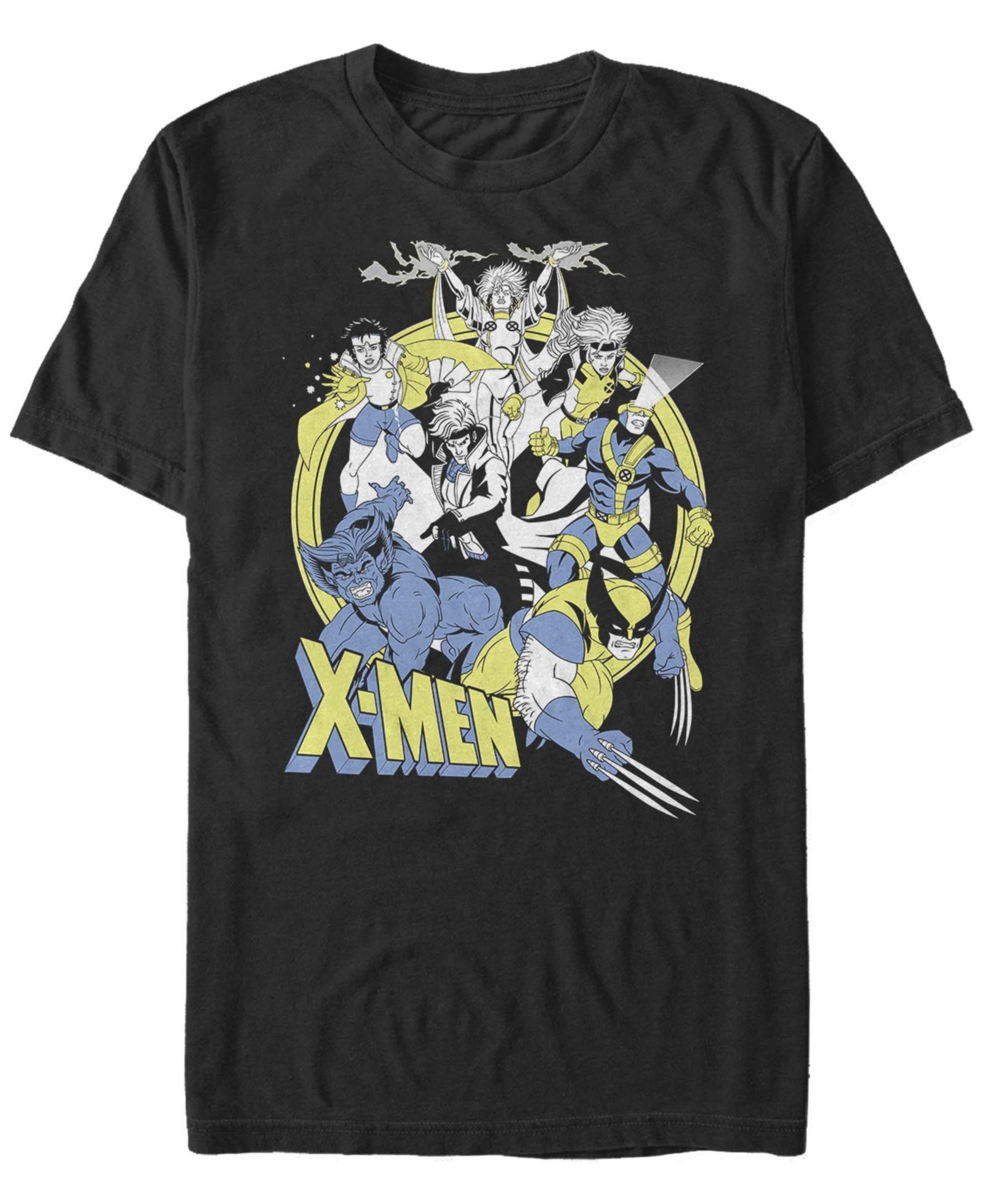 Футболка Fifth Sun Men's Vintage-Like X-Men Short Sleeve Crew