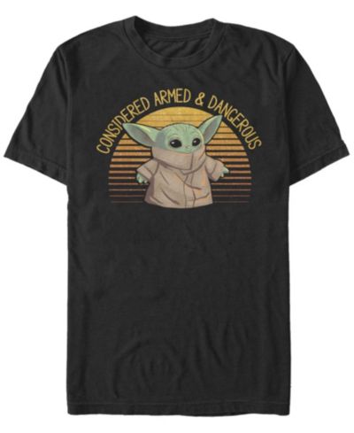 Fifth Sun Мужская футболка с коротким рукавом Yoda Sunset