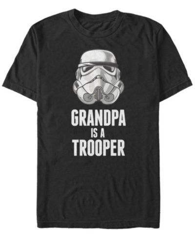 Fifth Sun Мужская футболка с коротким рукавом, стиль Grandpa Trooper