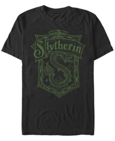 Fifth Sun Men's Slytherin Crest Short Sleeve Crew T-shirt