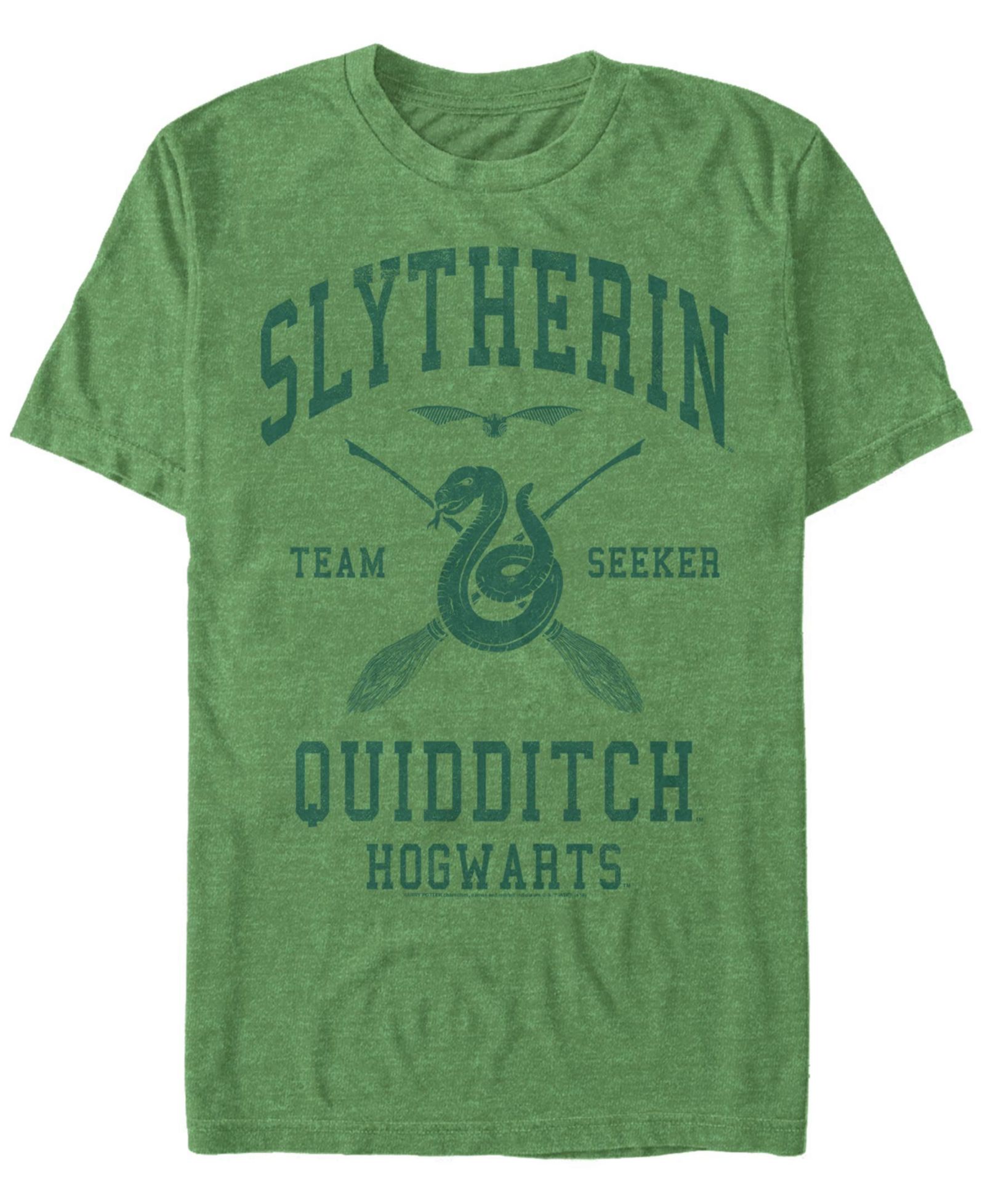 Fifth Sun Men's Slytherin Seeker Short Sleeve Crew T-shirt