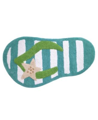 Коврик для ванной Avanti Beach Mode с мотивом Flip-Flop, 20" x 35"