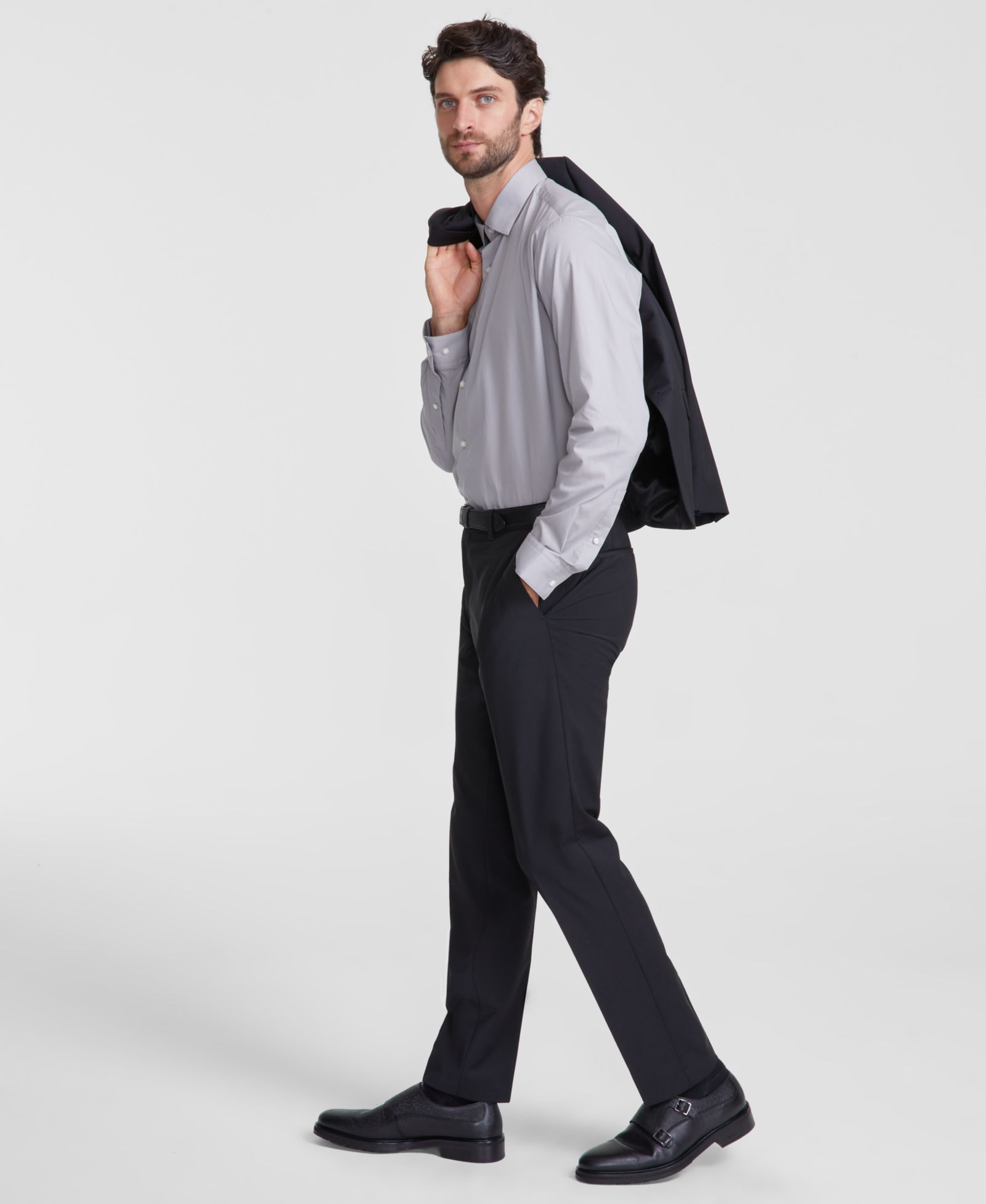 HUGO by Hugo Boss Мужские брюки Slim-Fit Superflex Stretch