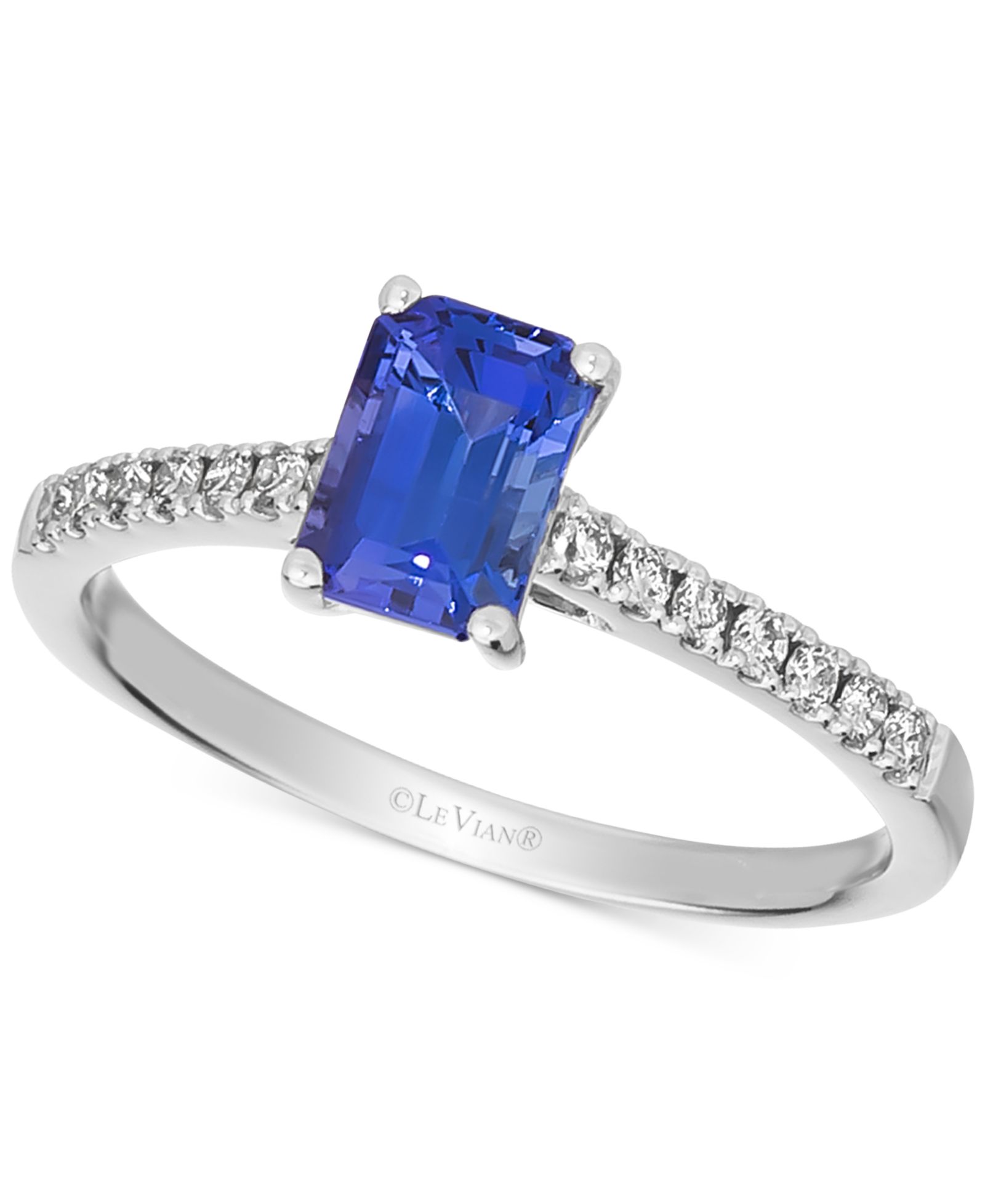 Le Vian Blueberry Tanzanite (3/4 ct. t.w.) & Nude Diamond (1/5 ct. t.w.) в 14k White Gold