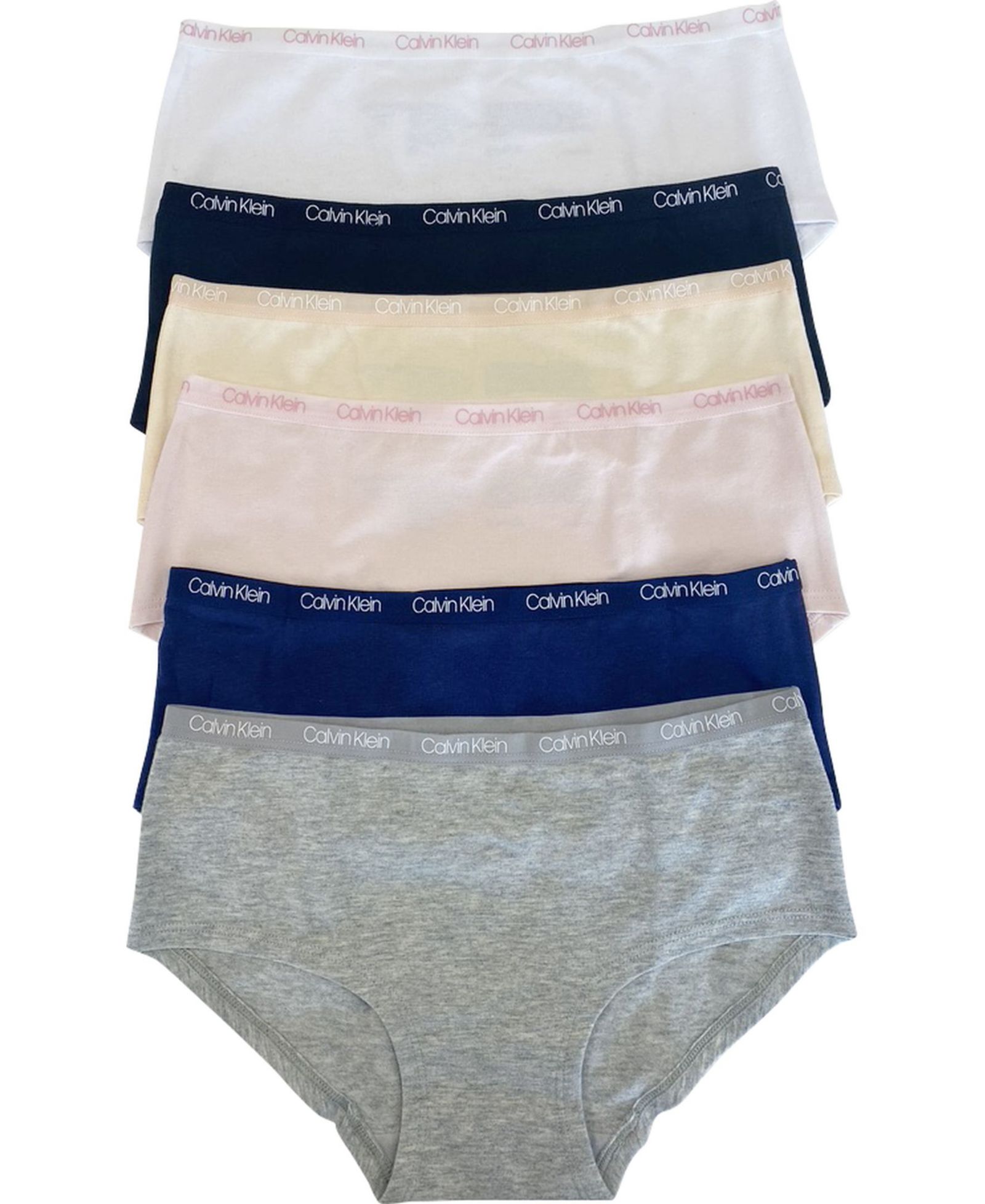 Детский набор хлопковых трусиков Calvin Klein, 6 шт.
