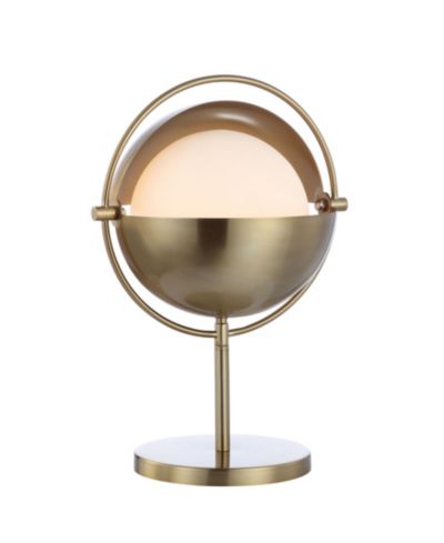 Casi Art Deco Mid-Century Globe LED Table Lamp