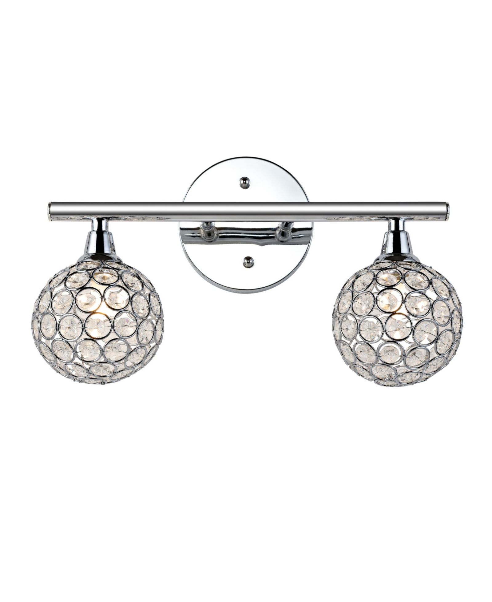 Maeve 2-Light Contemporary Glam LED Vanity Light