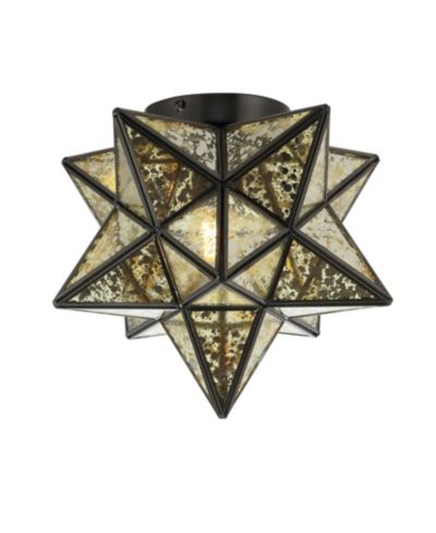 Stella Moravian Star LED Flush Mount