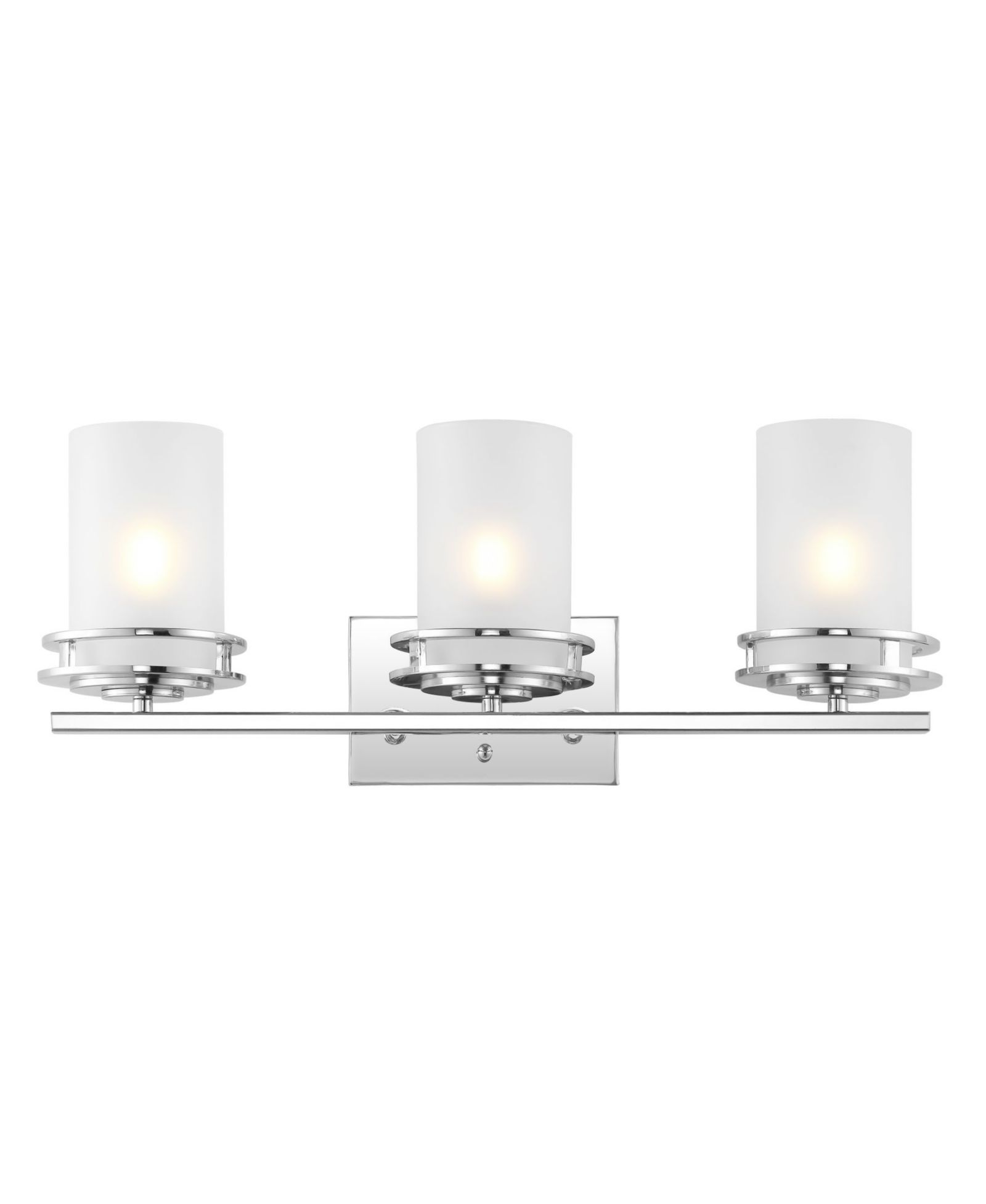 Fairfax 3-Light Contemporary Glam LED Vanity Light