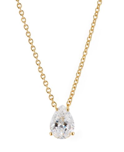 Eliot Danori ожерелье с жемчугом и Cubic Zirconia 16" + 2"