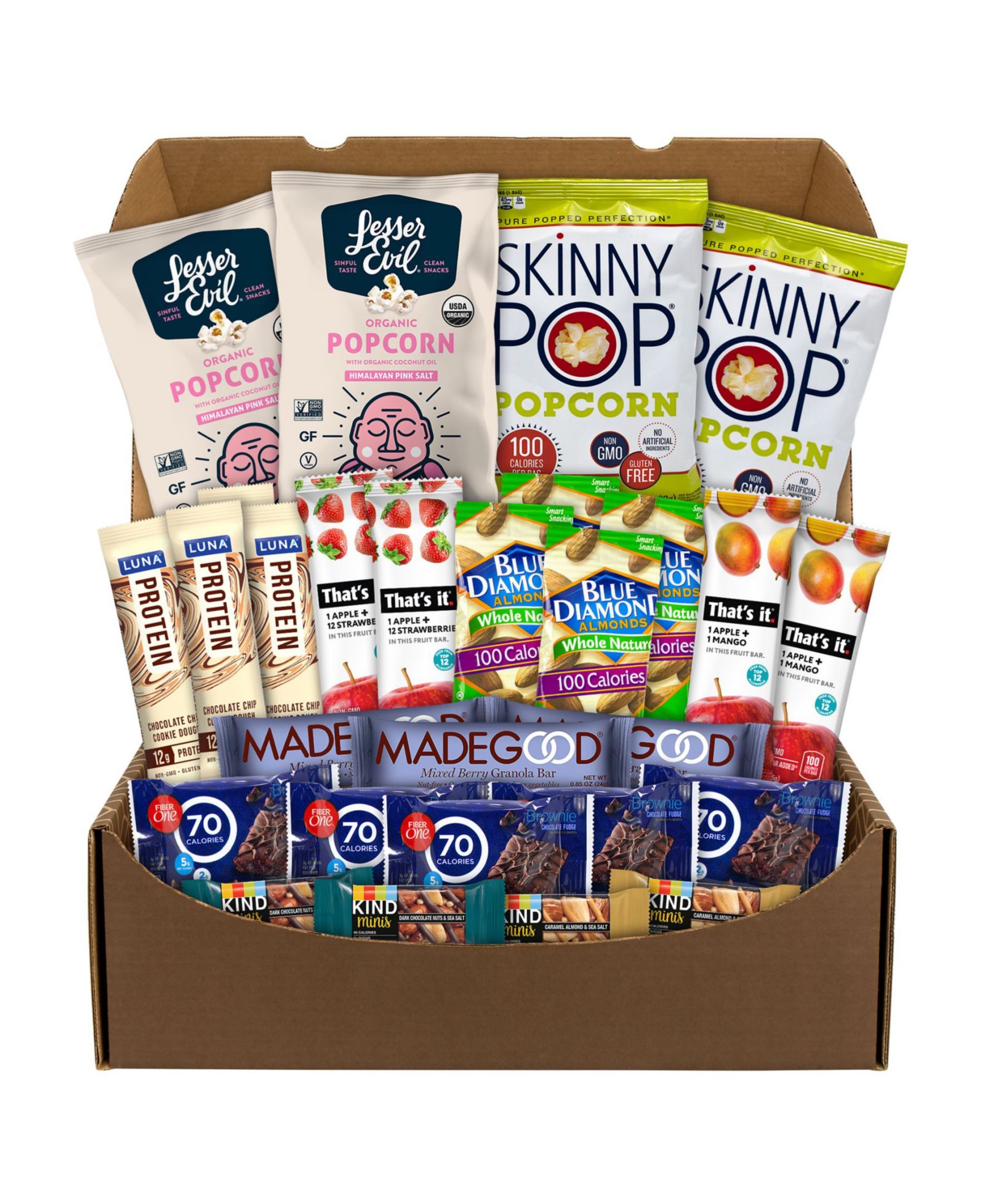 Low-Calorie Snack Box, 28 Piece