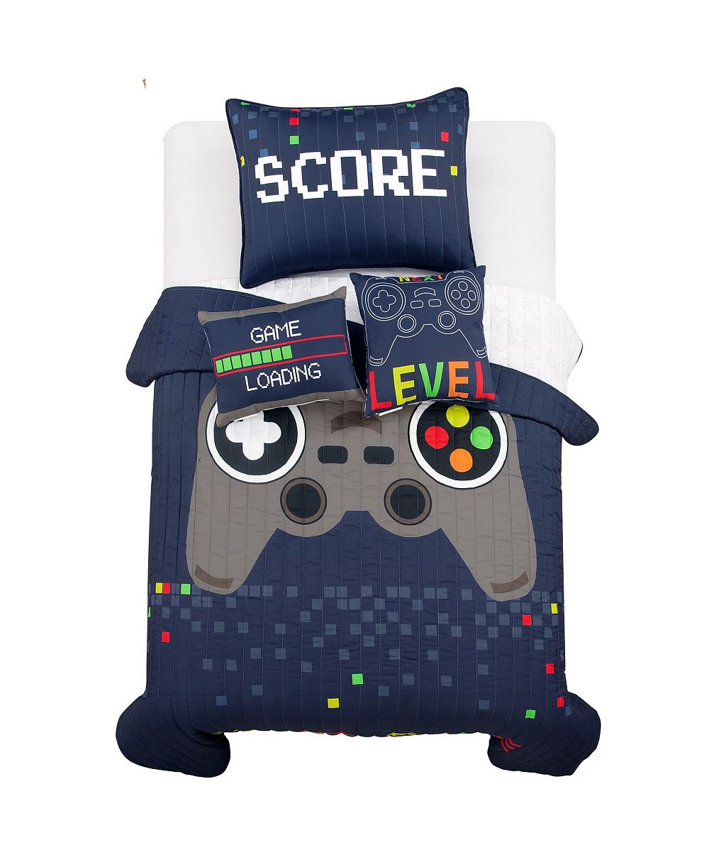 Lush Décor Kids Video Games 4-Pc. Quilt Set, Twin