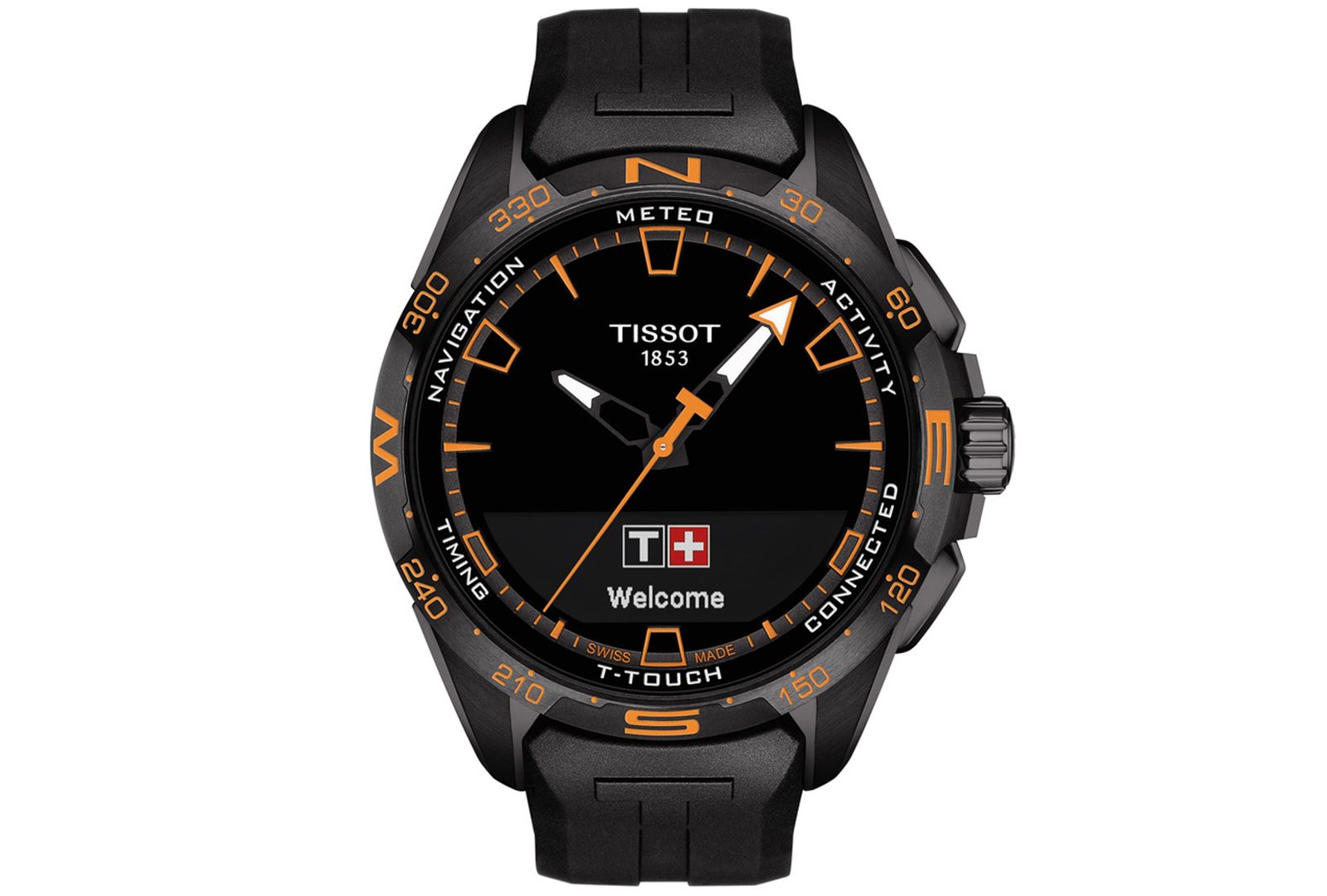 Tissot Мужские смарт-часы T-Touch Connect Solar