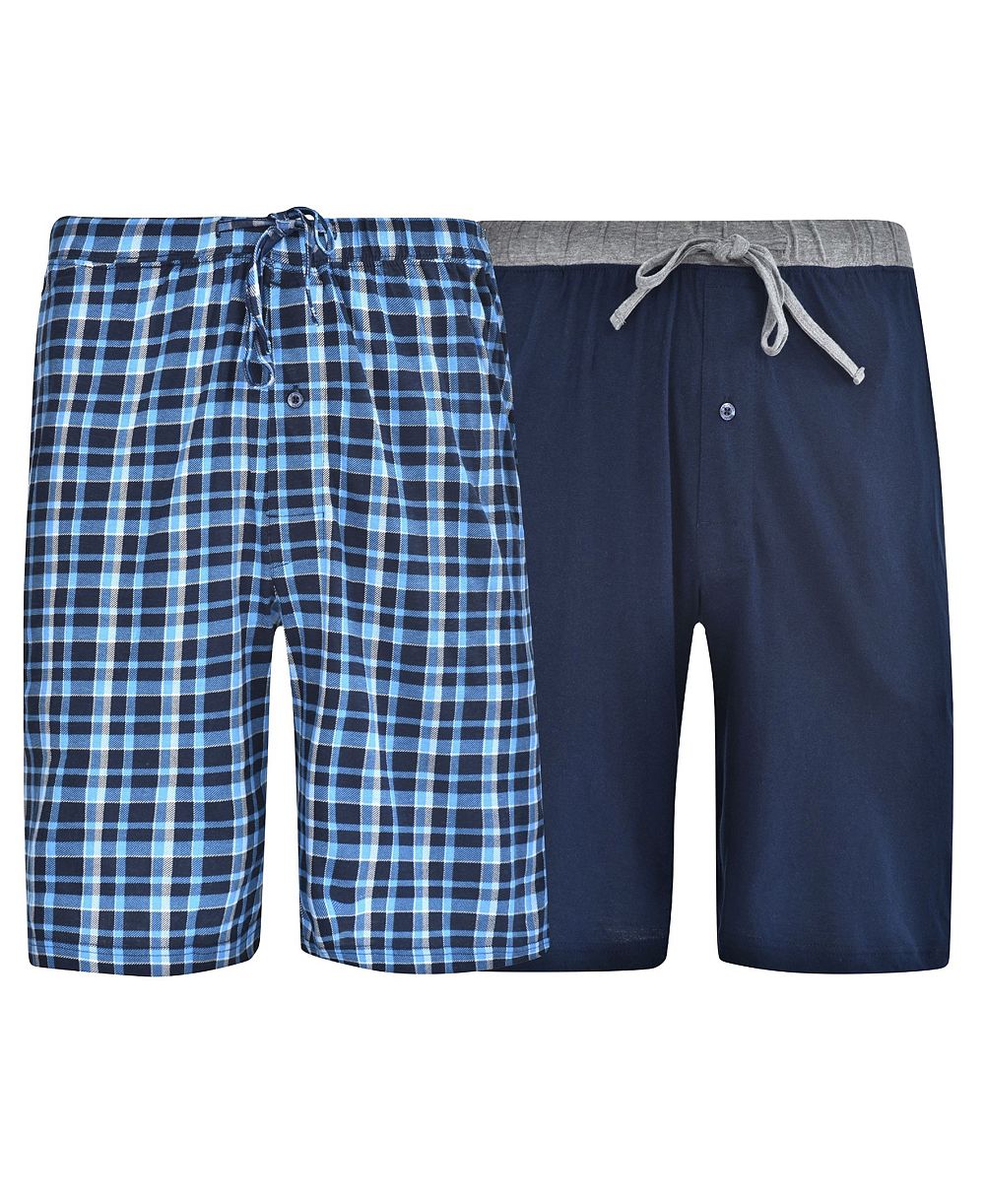 Hanes Men's Knit Jam Shorts, Pack of 2