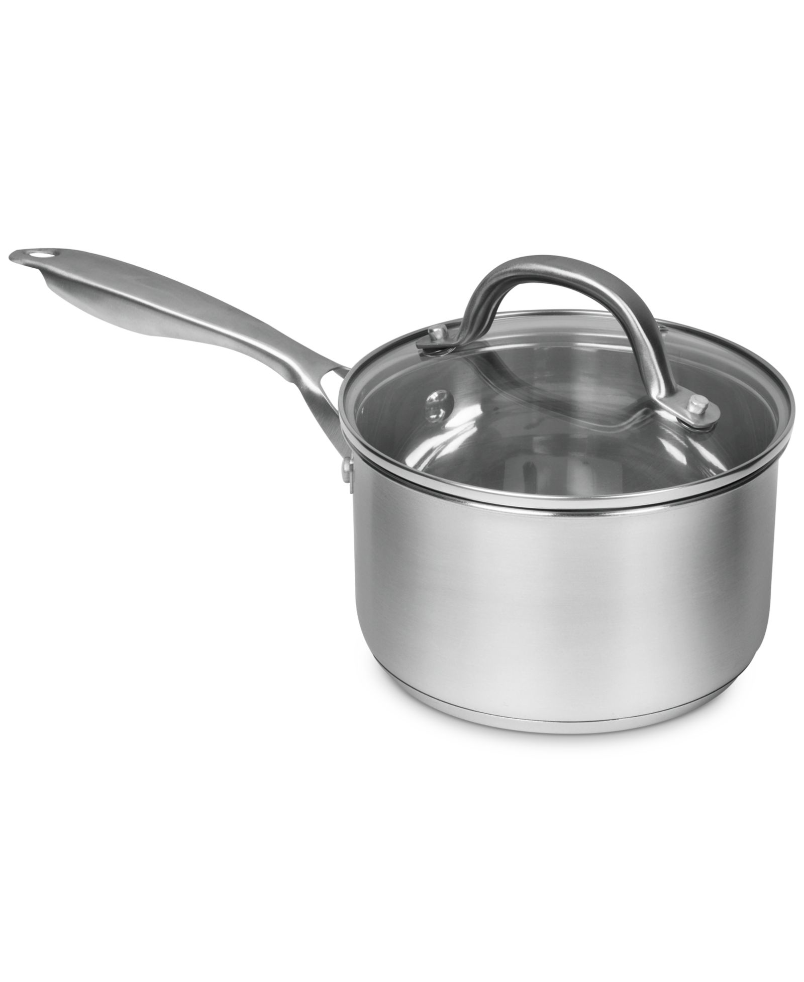 Сотейник из нержавеющей стали Sedona Kitchen Pro с прозрачной крышкой, 1.5-Qt.