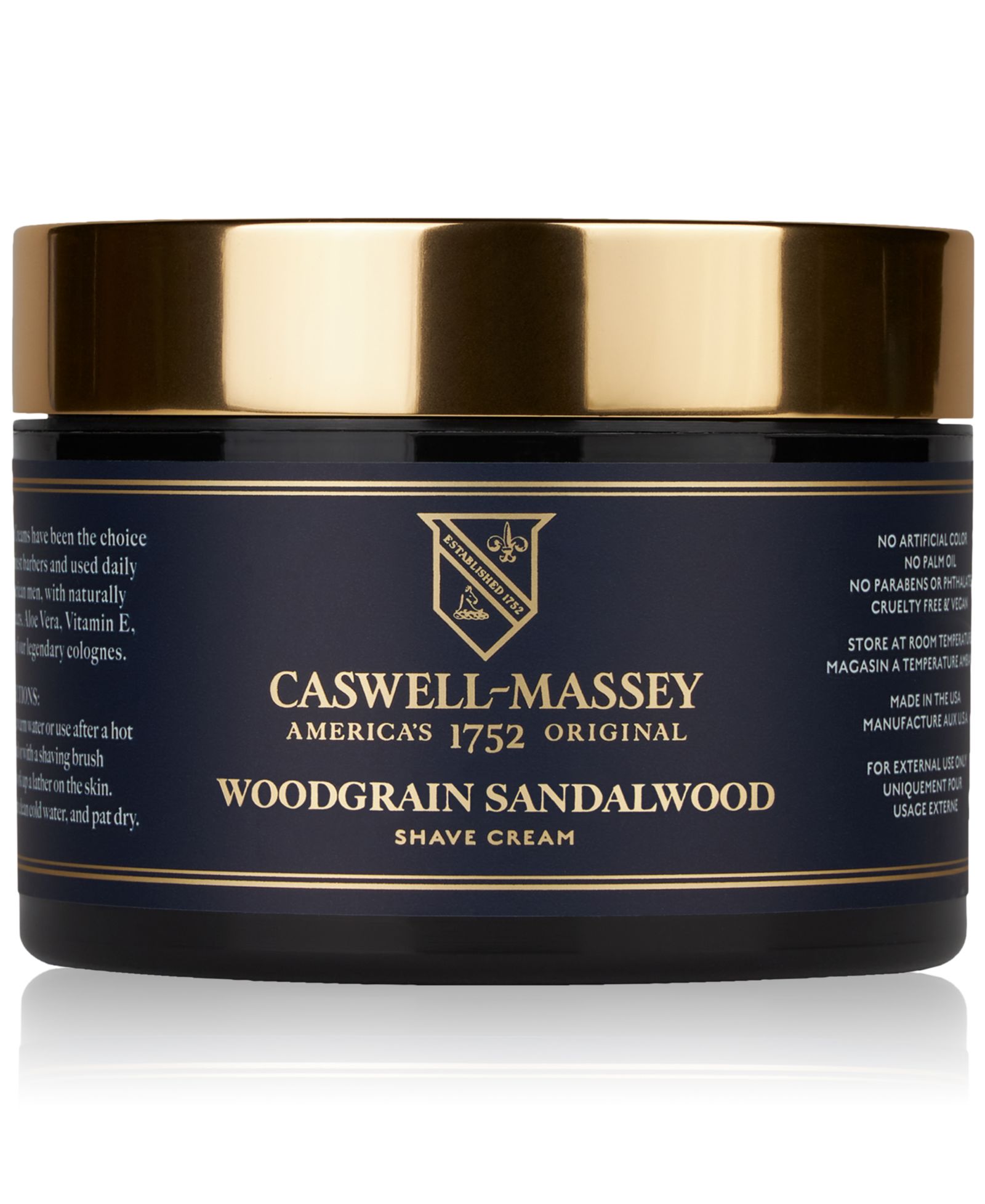 Крем для бритья Caswell Massey Heritage Woodgrain Sandalwood, 8-oz.