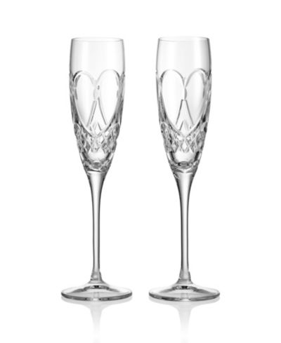Waterford True Love Toasting Flute, Set of 2