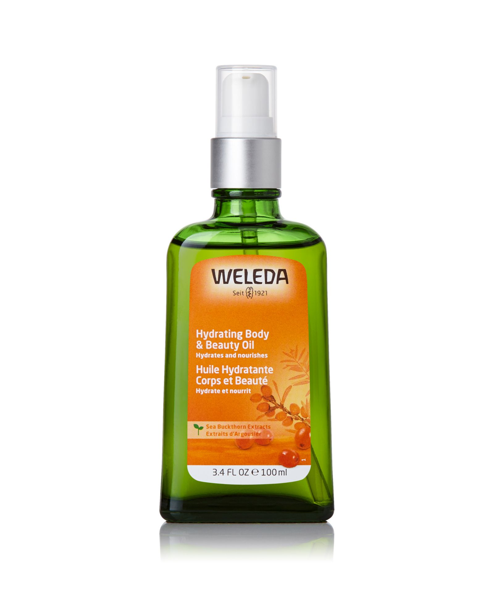 Масло для тела и красоты Weleda Hydrating, 3.4 oz
