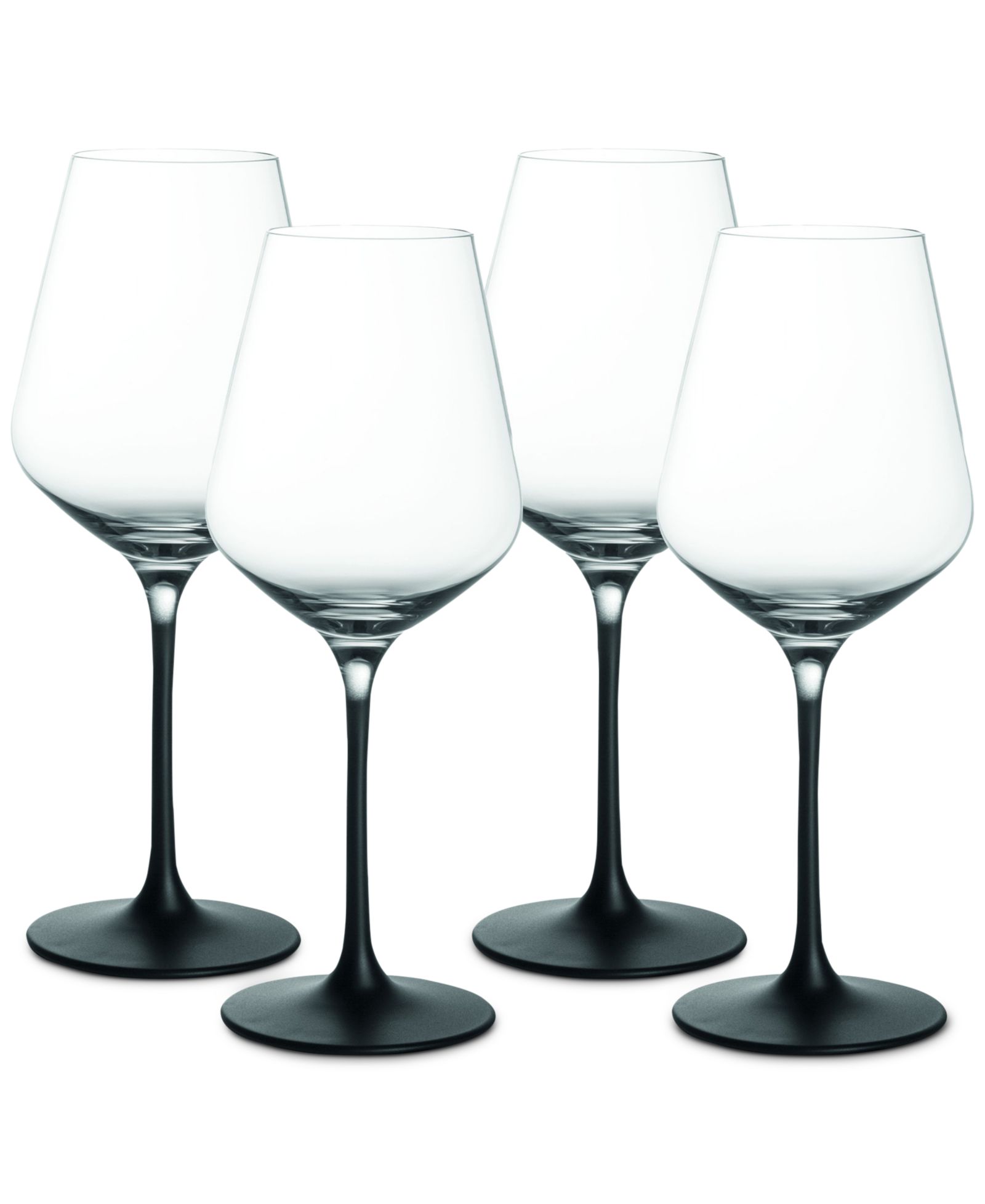 Villeroy & Boch Manufacture Rock White Wine Glasses, Set of 4