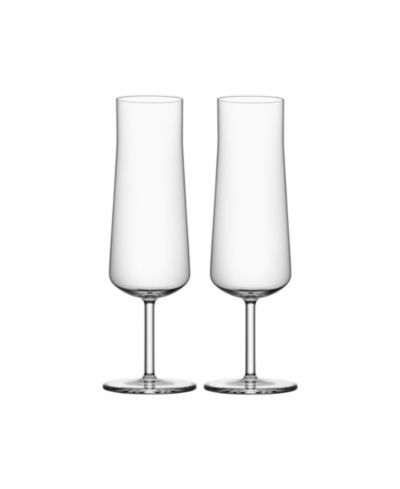 Orrefors Informal Champagne Glass Set, 2 Pieces