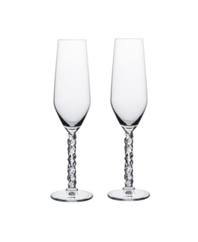 Набор бокалов Orrefors Carat Champagne 2 Pieces