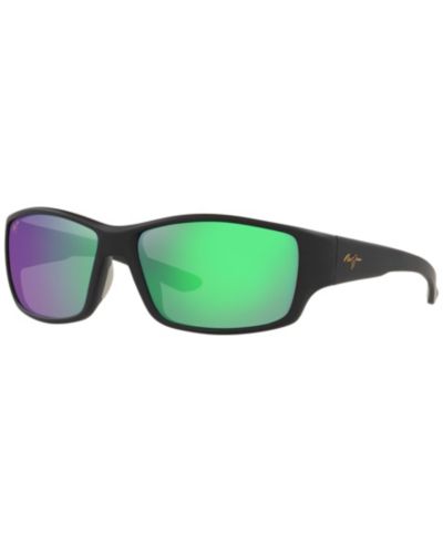 Maui Jim Men's Polarized Sunglasses, MJ000673 Local Kine 61