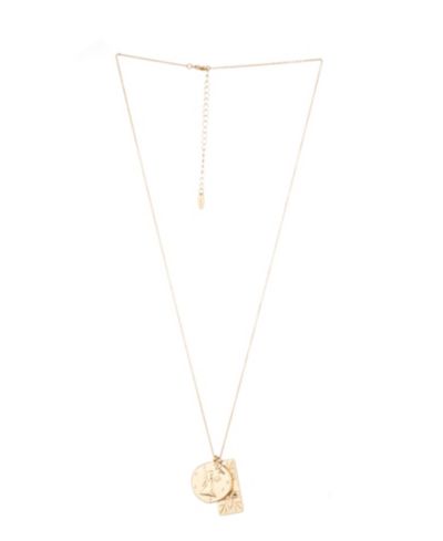 Колье ETTIKA Women's Zodiac Double Charm