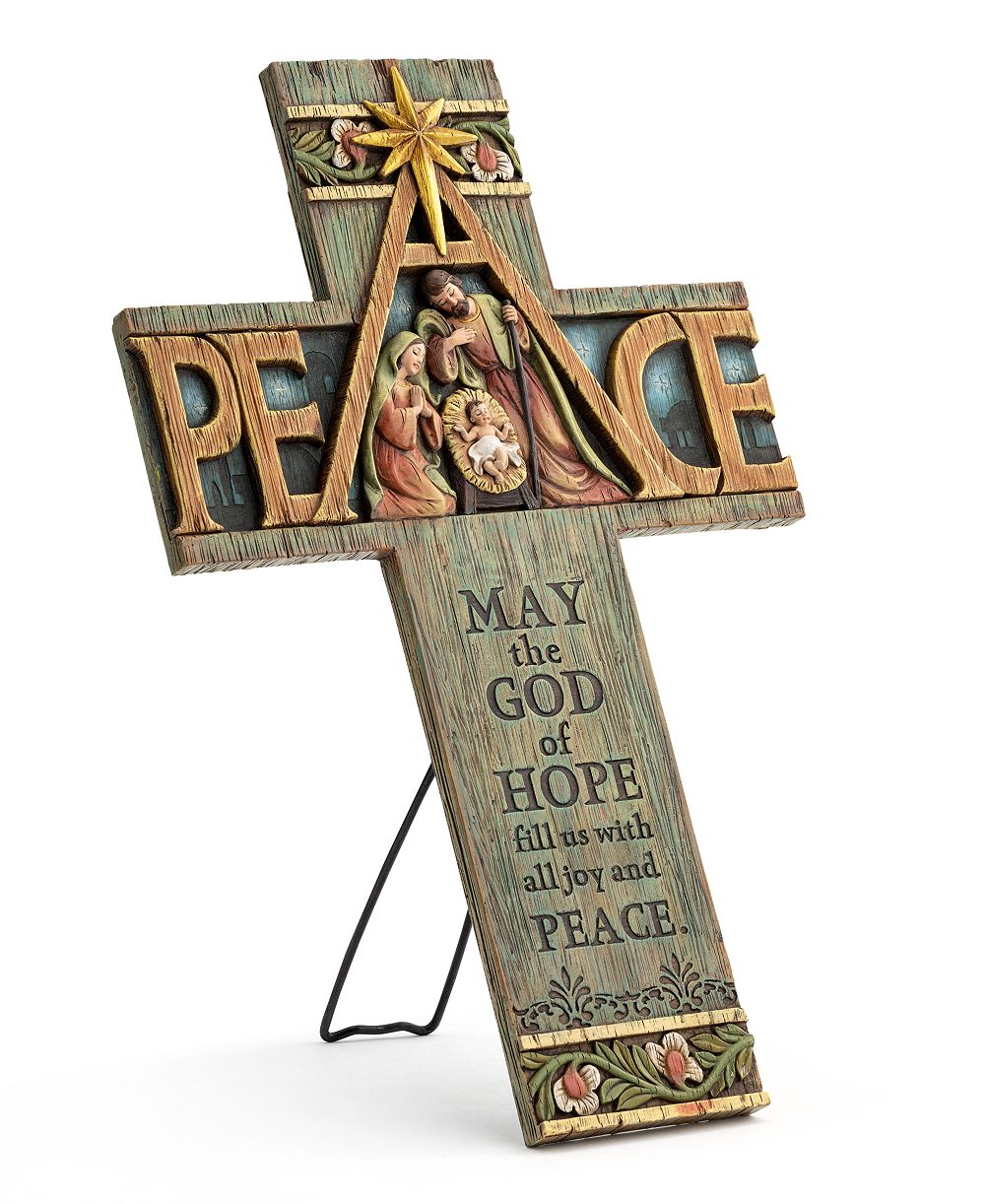 Крест Napco Verdigris Peace