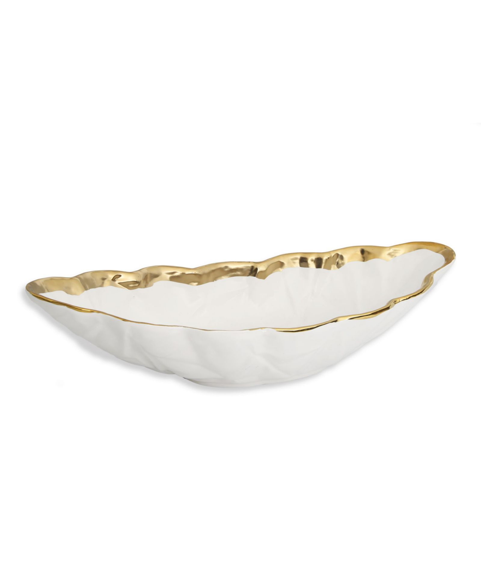 Чаша Classic Touch 16.75" Leaf Shaped Bowl