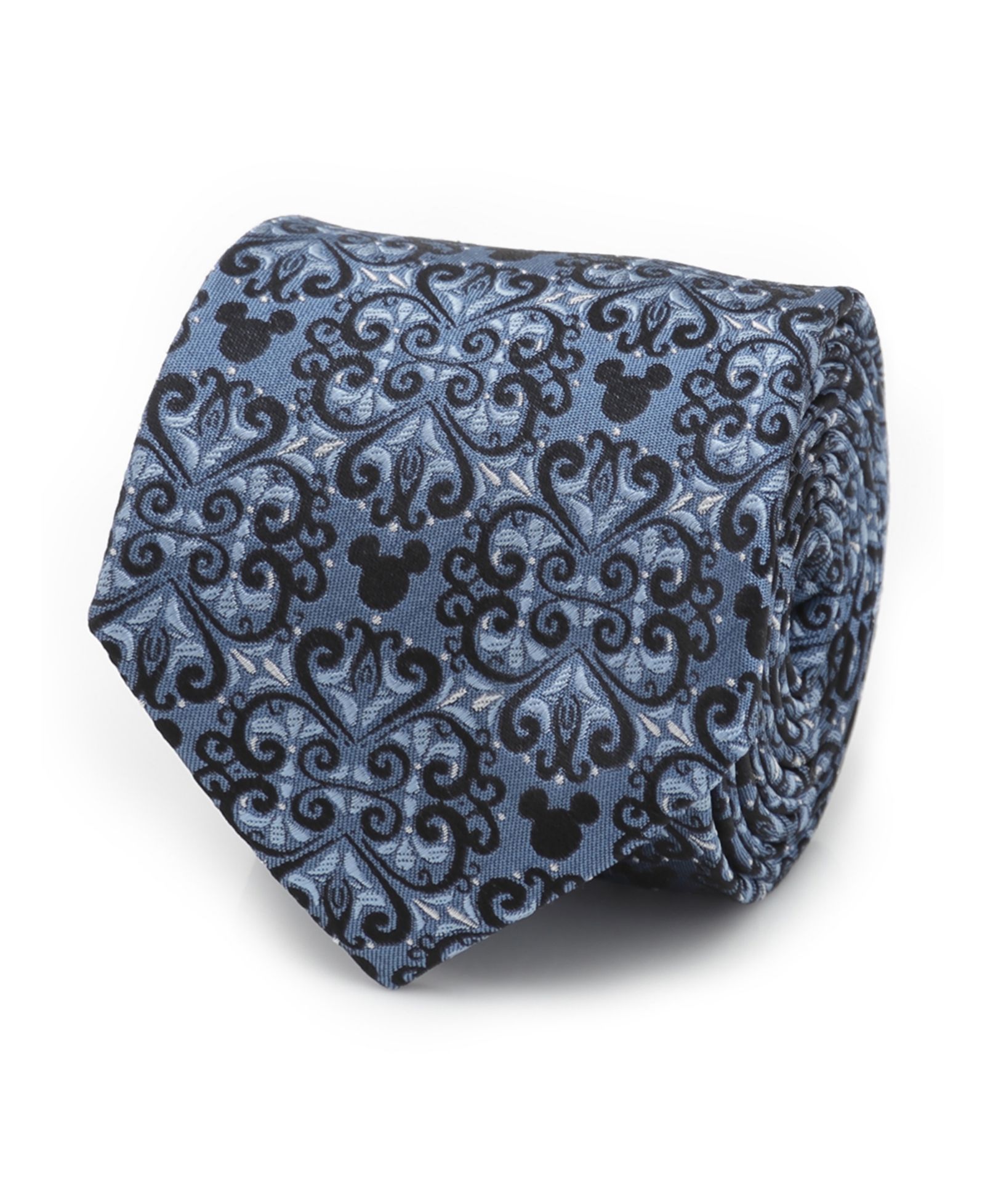 Disney Men's Mickey Mouse Damask Tile Tie
