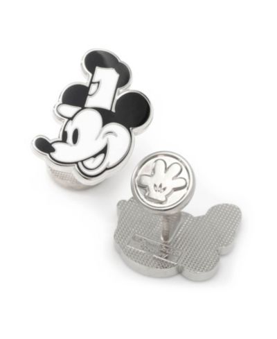 Disney Men's Steamboat Willie Singing Cufflinks