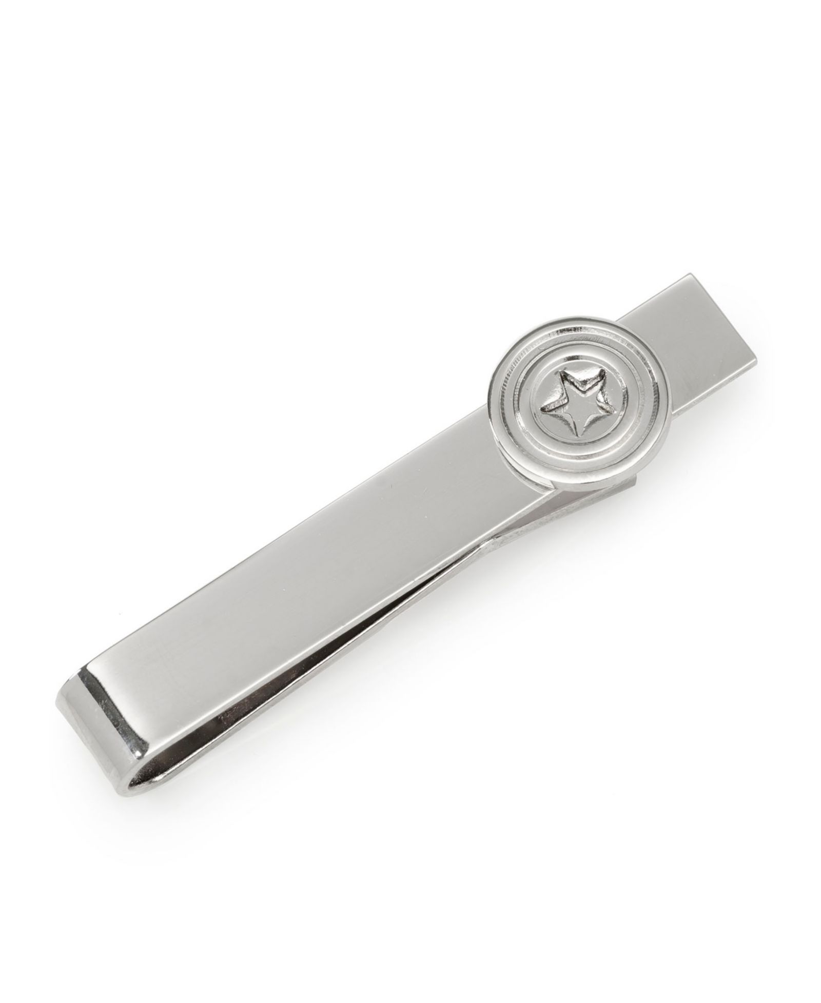 Marvel Men's Captain America Hidden Message Tie Bar