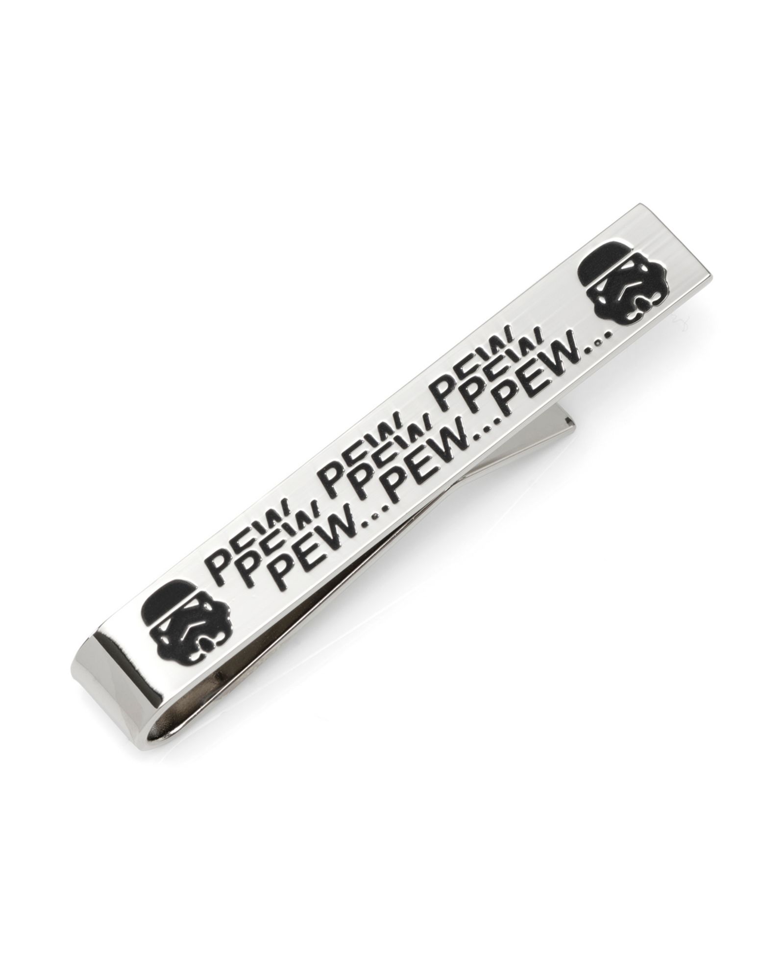 Star Wars Мужской зажим для галстука Storm trooper Pew Pew Pew