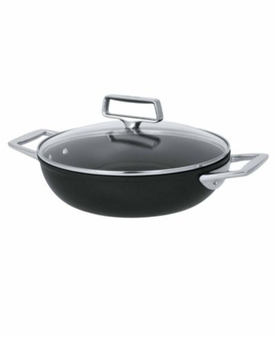 Сковорода для тушения Cristel Castel Pro Ultralu 3.5-Qt. с крышкой, с антипригарным покрытием