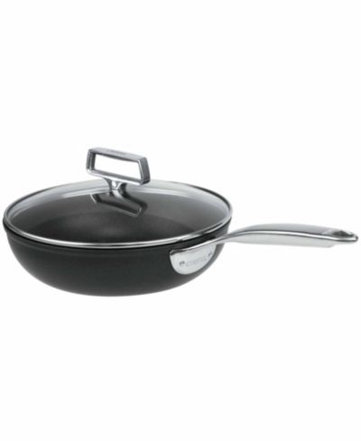 Сковорода сотейник Cristel Castel Pro Ultralu 3.5-Qt. с крышкой, антипригарное покрытие