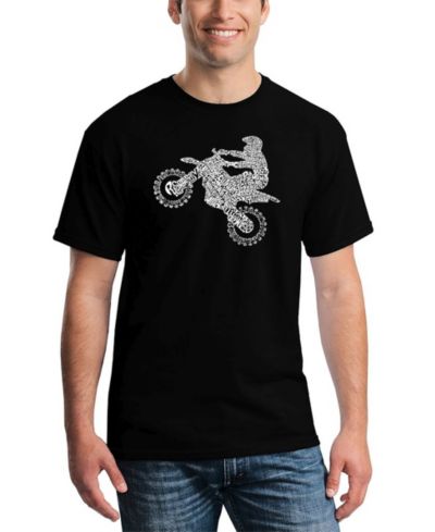 Men's Freestyle Motocross - FMX Word Art T-shirt